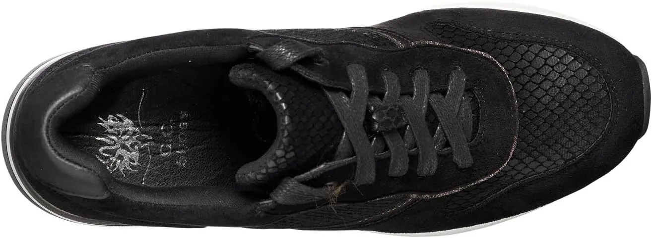 GC Shoes Low Top Fashion Wedge Sneakers for Women, Hidden Heel Sneaker Boots, Sporty Platform Bootie