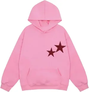 Giraropa Women Graphic Hoodies Y2K Star Print Oversized Hooded Sweatshirt Long Sleeve Pullover Fashion 90s Aesthetic Clothes