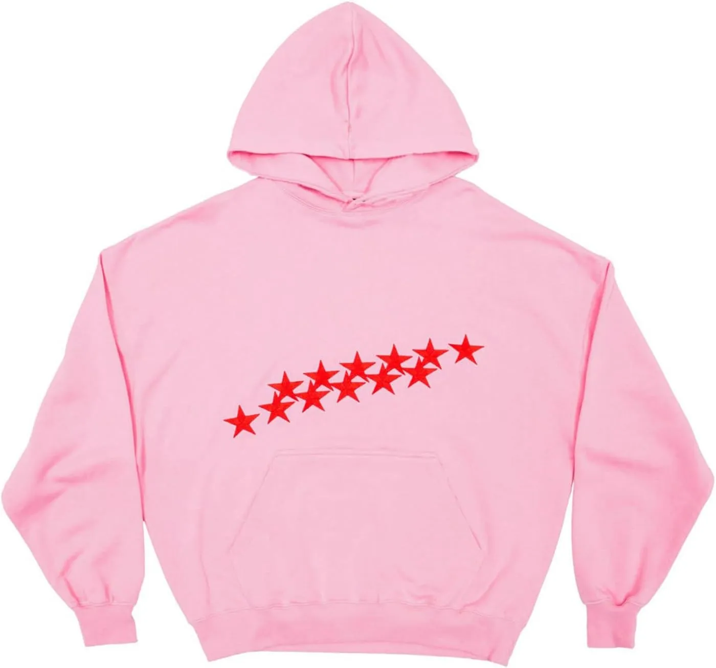Giraropa Women Graphic Hoodies Y2K Star Print Oversized Hooded Sweatshirt Long Sleeve Pullover Fashion 90s Aesthetic Clothes
