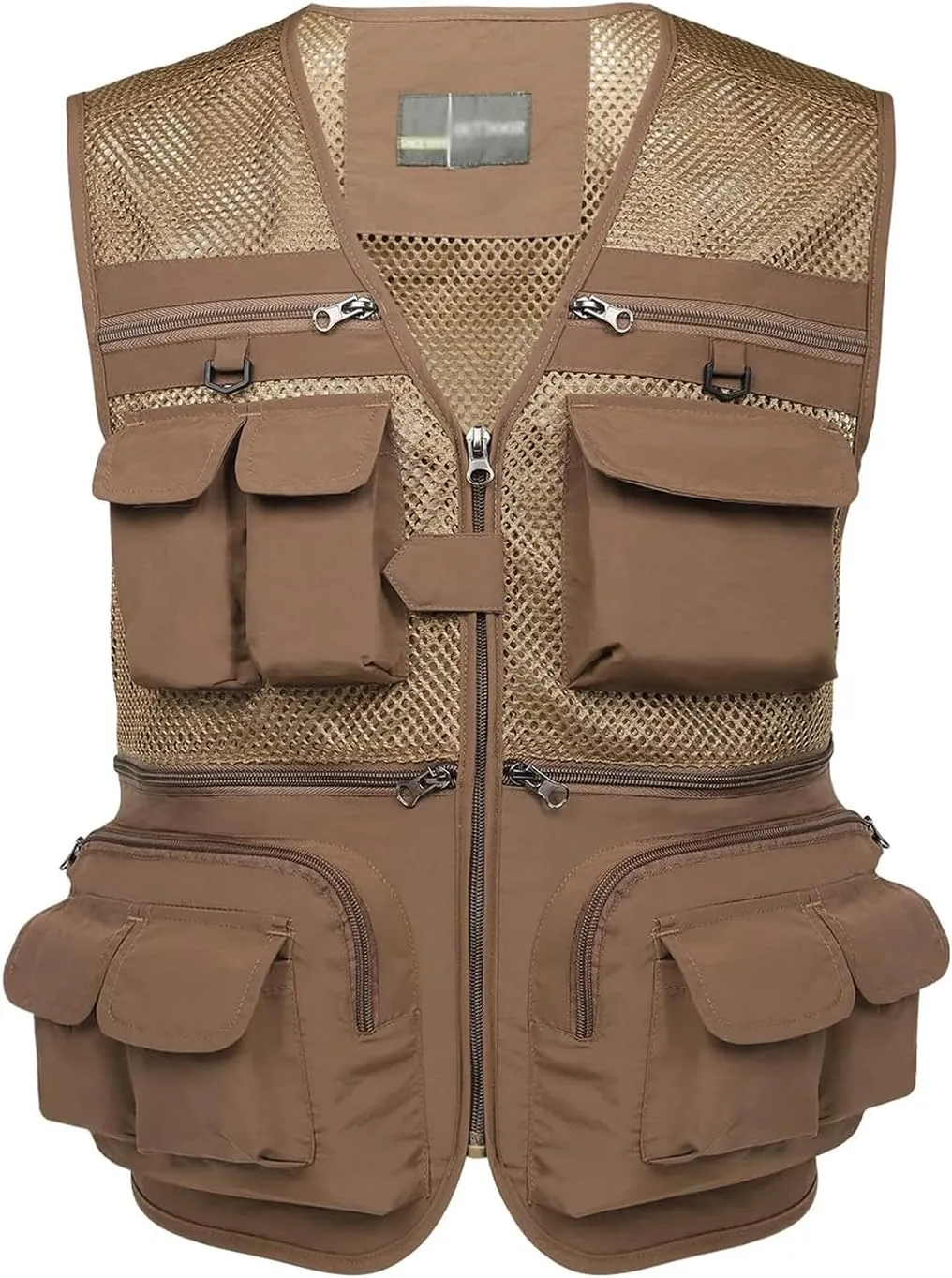 Hbufnha Fishing Vest Outdoor Work Vests Unisex Hunting Travel Photography Safari Multi Pockets
