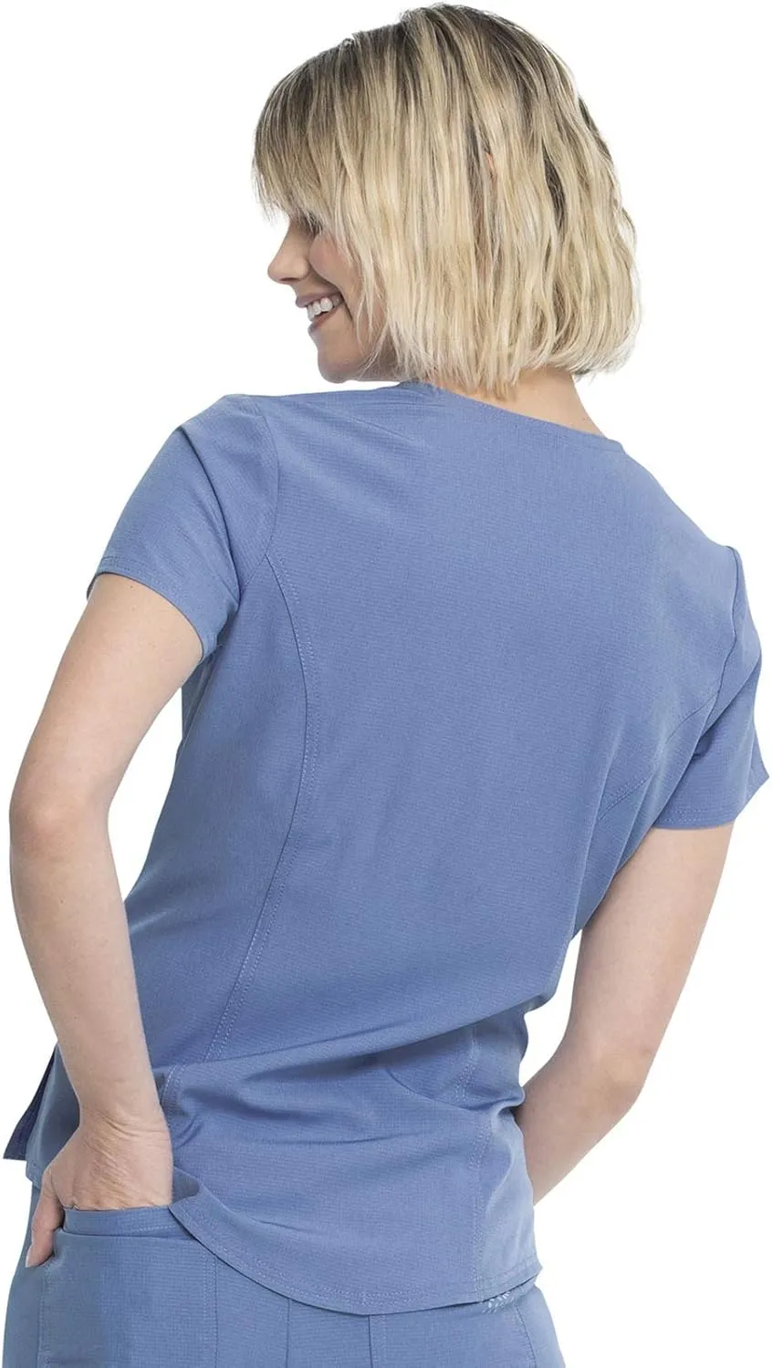 HeartSoul Break On Through Women Scrubs Top V-Neck HS710