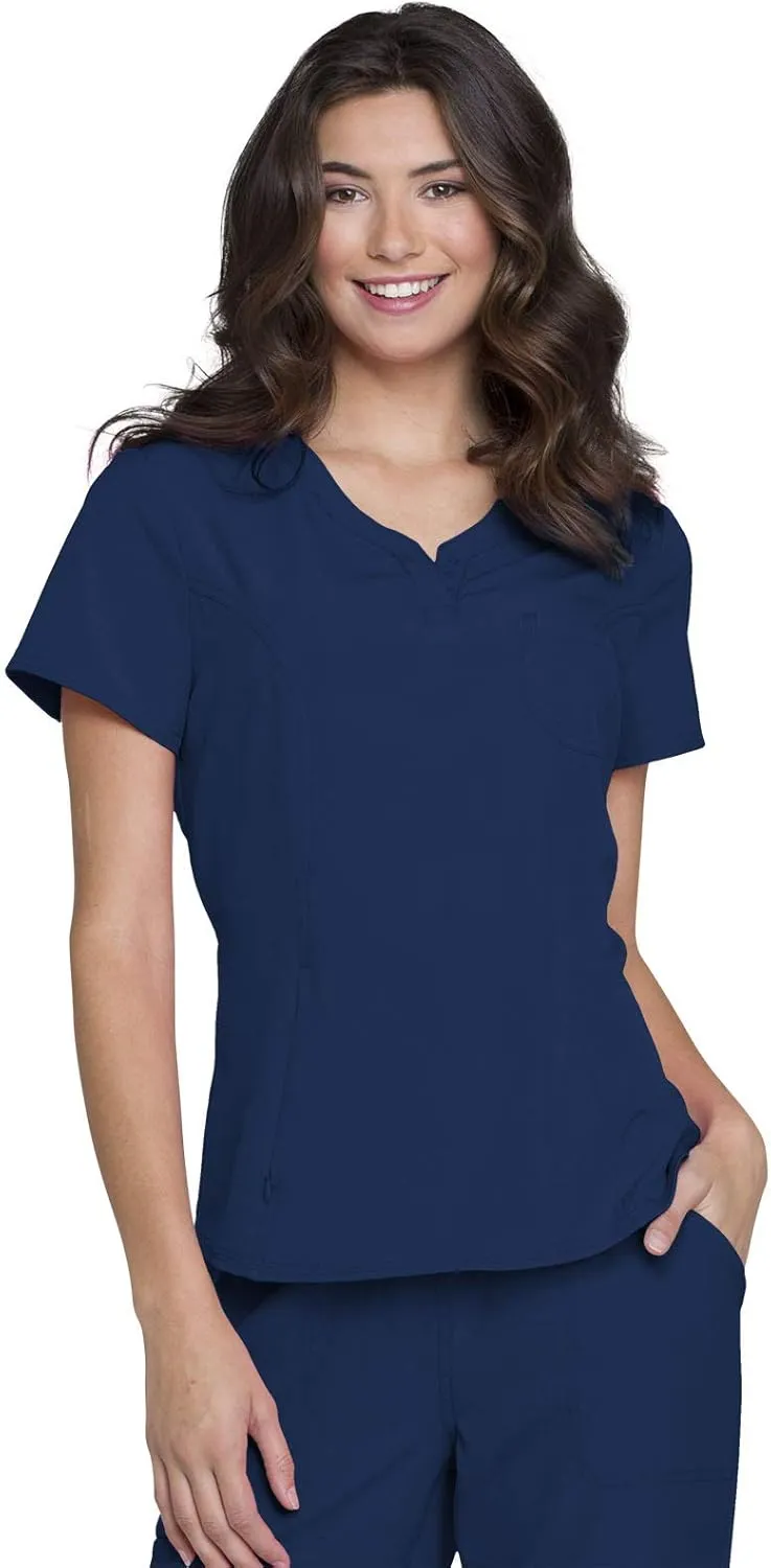 HeartSoul Break On Through Women Scrubs Top V-Neck HS710