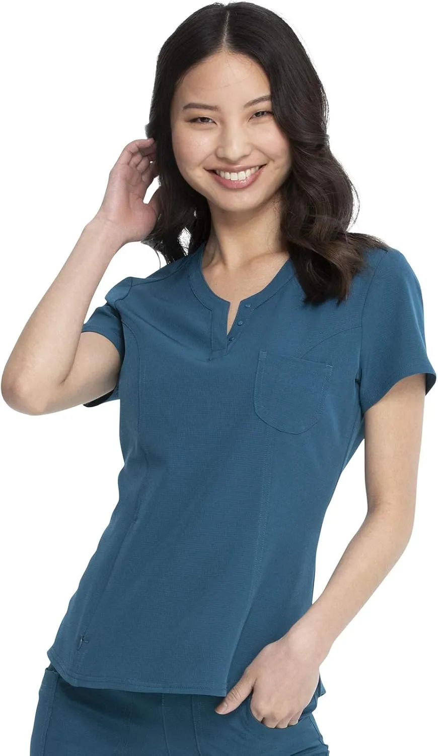 HeartSoul Break On Through Women Scrubs Top V-Neck HS710