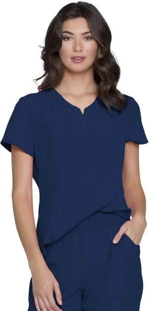 HeartSoul Break On Through Women Scrubs Top V-Neck HS710