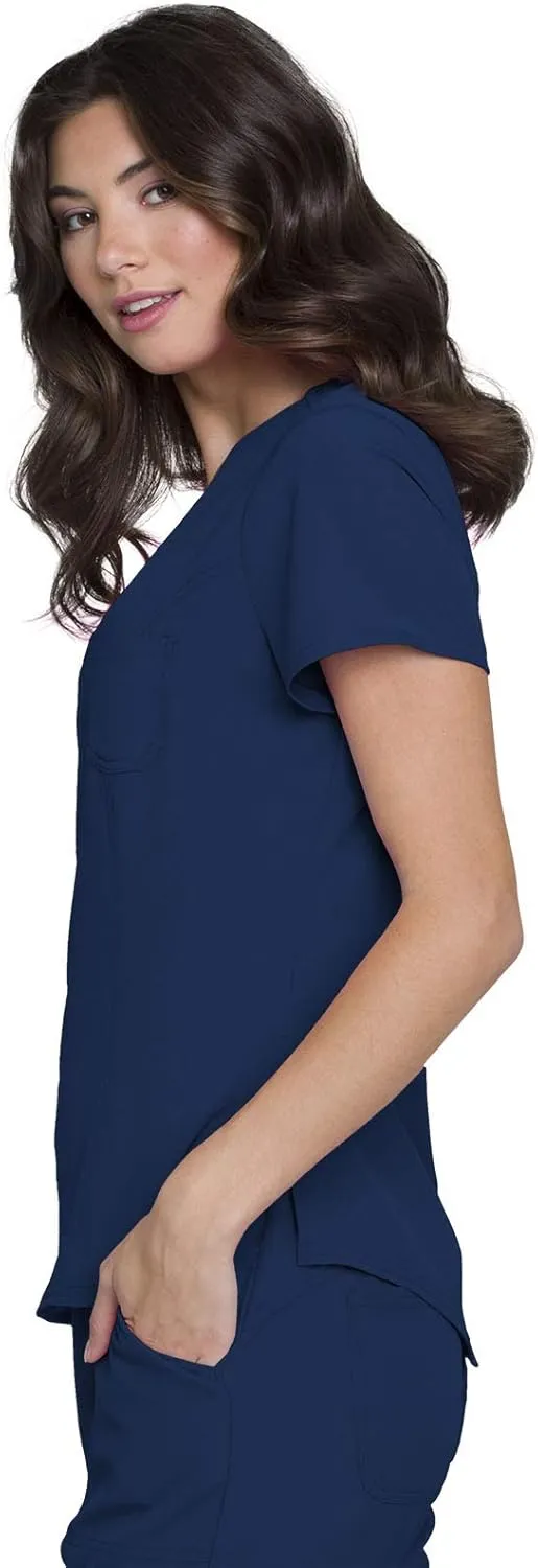 HeartSoul Break On Through Women Scrubs Top V-Neck HS710