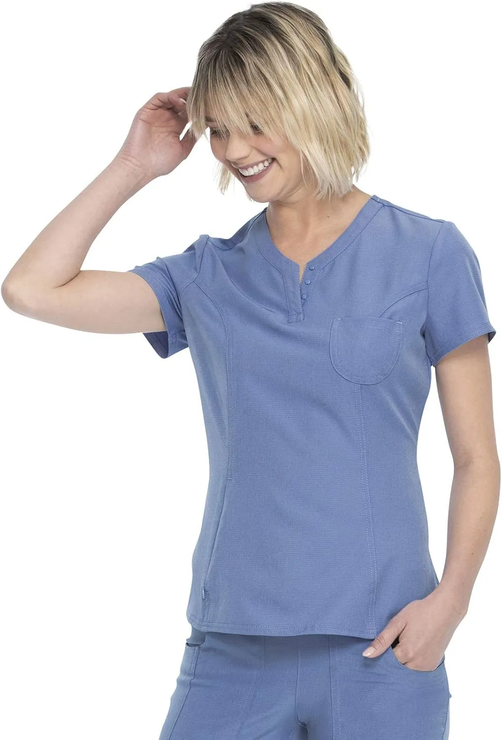 HeartSoul Break On Through Women Scrubs Top V-Neck HS710
