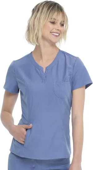HeartSoul Break On Through Women Scrubs Top V-Neck HS710