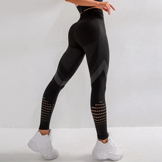 High Waist Seamless Fitness Leggings and Yoga Pants