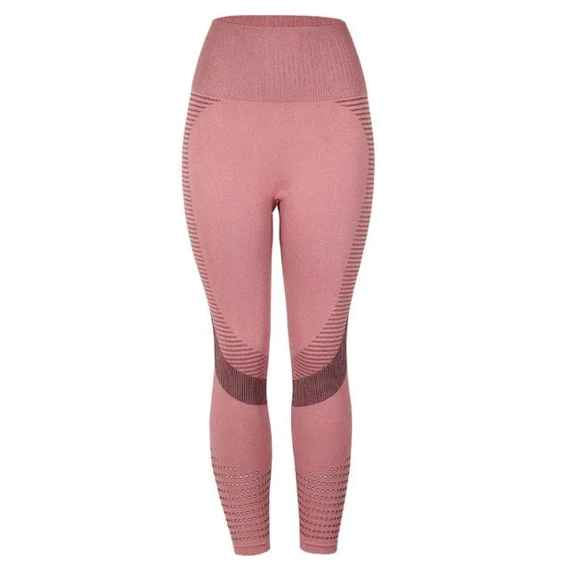High Waist Seamless Fitness Leggings and Yoga Pants