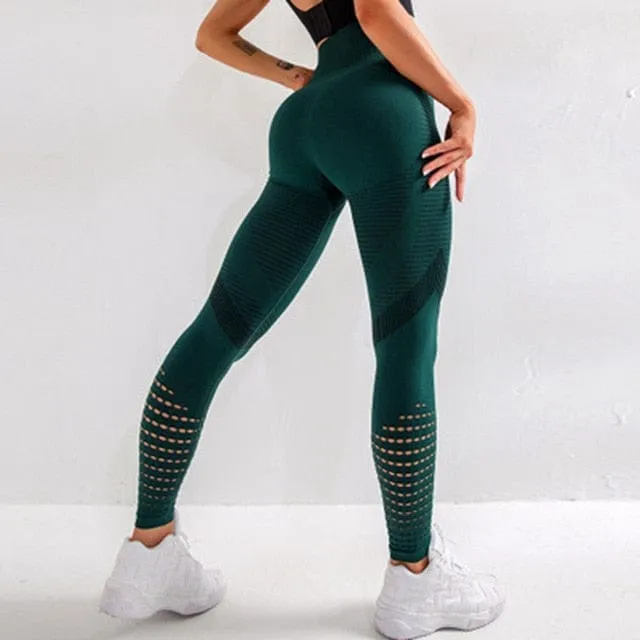High Waist Seamless Fitness Leggings and Yoga Pants