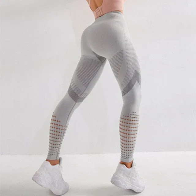 High Waist Seamless Fitness Leggings and Yoga Pants