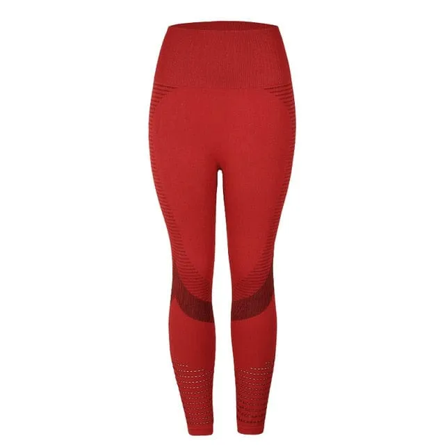 High Waist Seamless Fitness Leggings and Yoga Pants