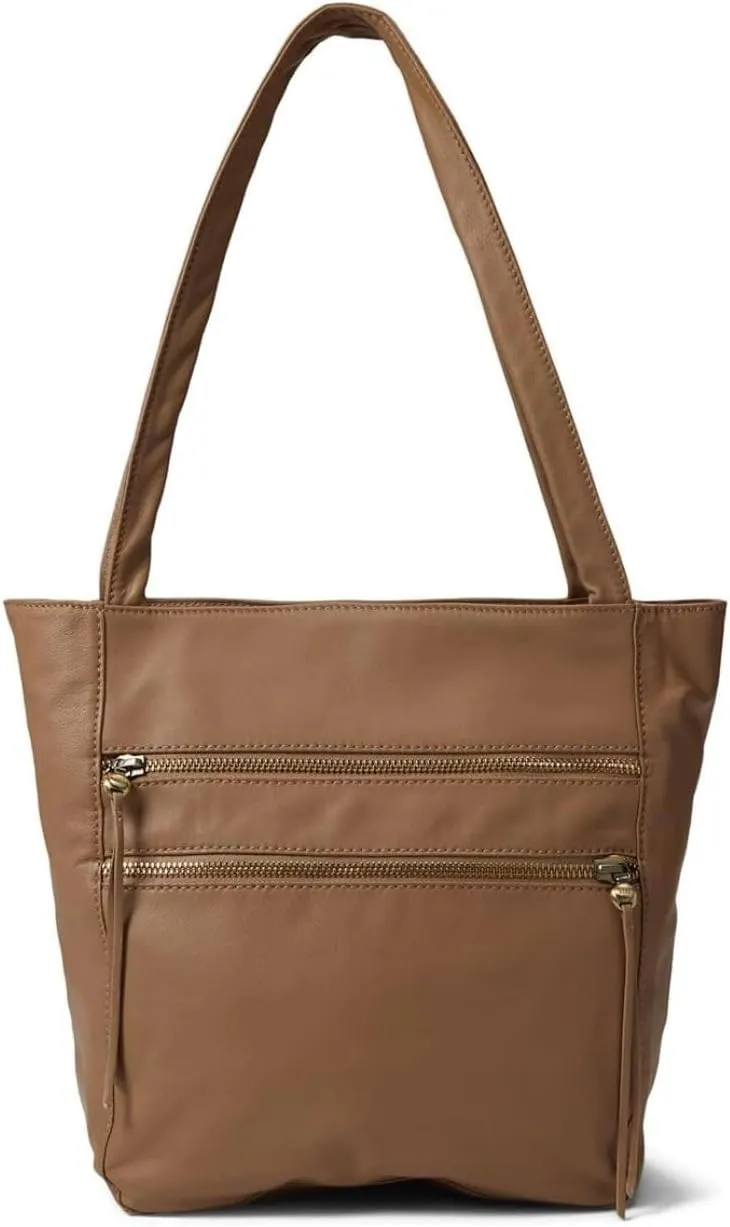 HOBO Keynote Leather Tote Taupe