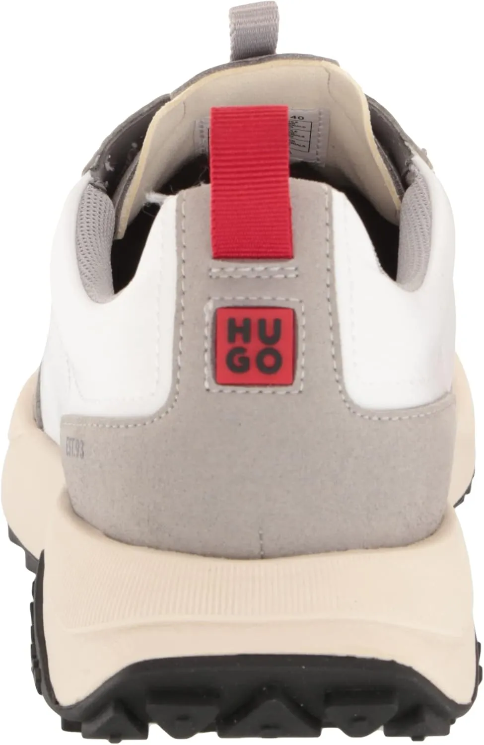 HUGO Men's Kane Sporty Nylon Running Sneaker