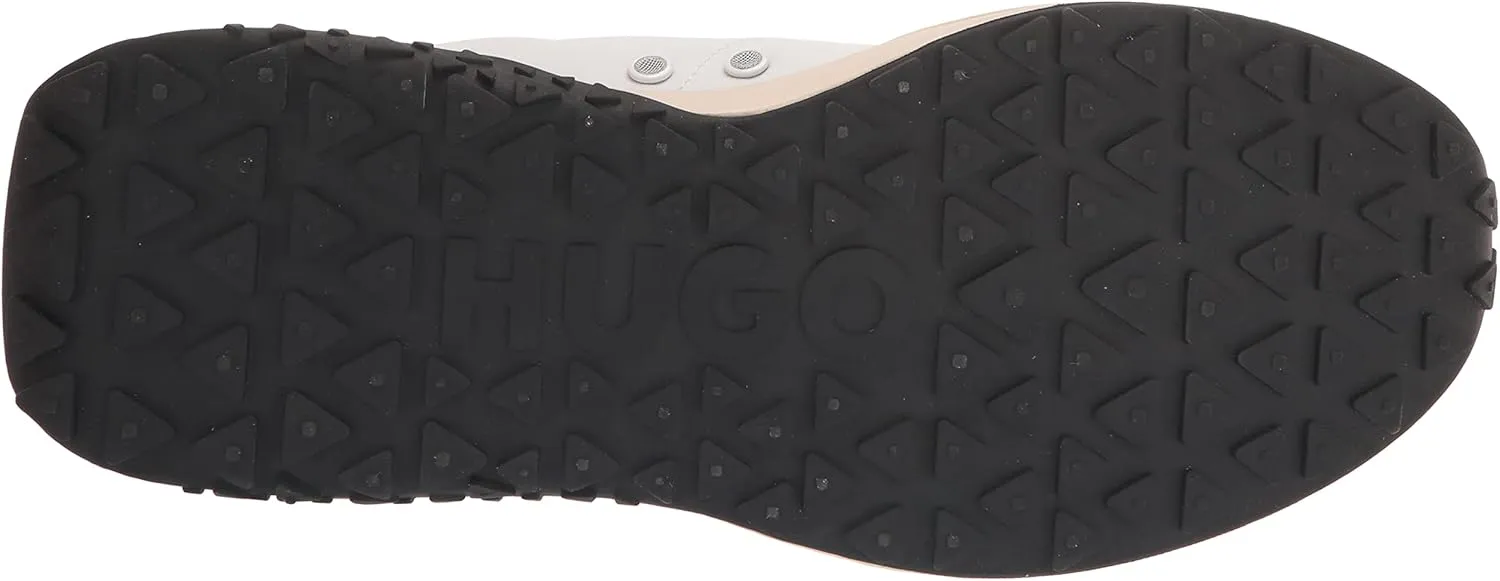 HUGO Men's Kane Sporty Nylon Running Sneaker