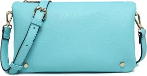JEN & CO. Phiona Stud Crossbody Bags Vegan Leather Clutch Purses Shoulder Handbag Wallets for Women
