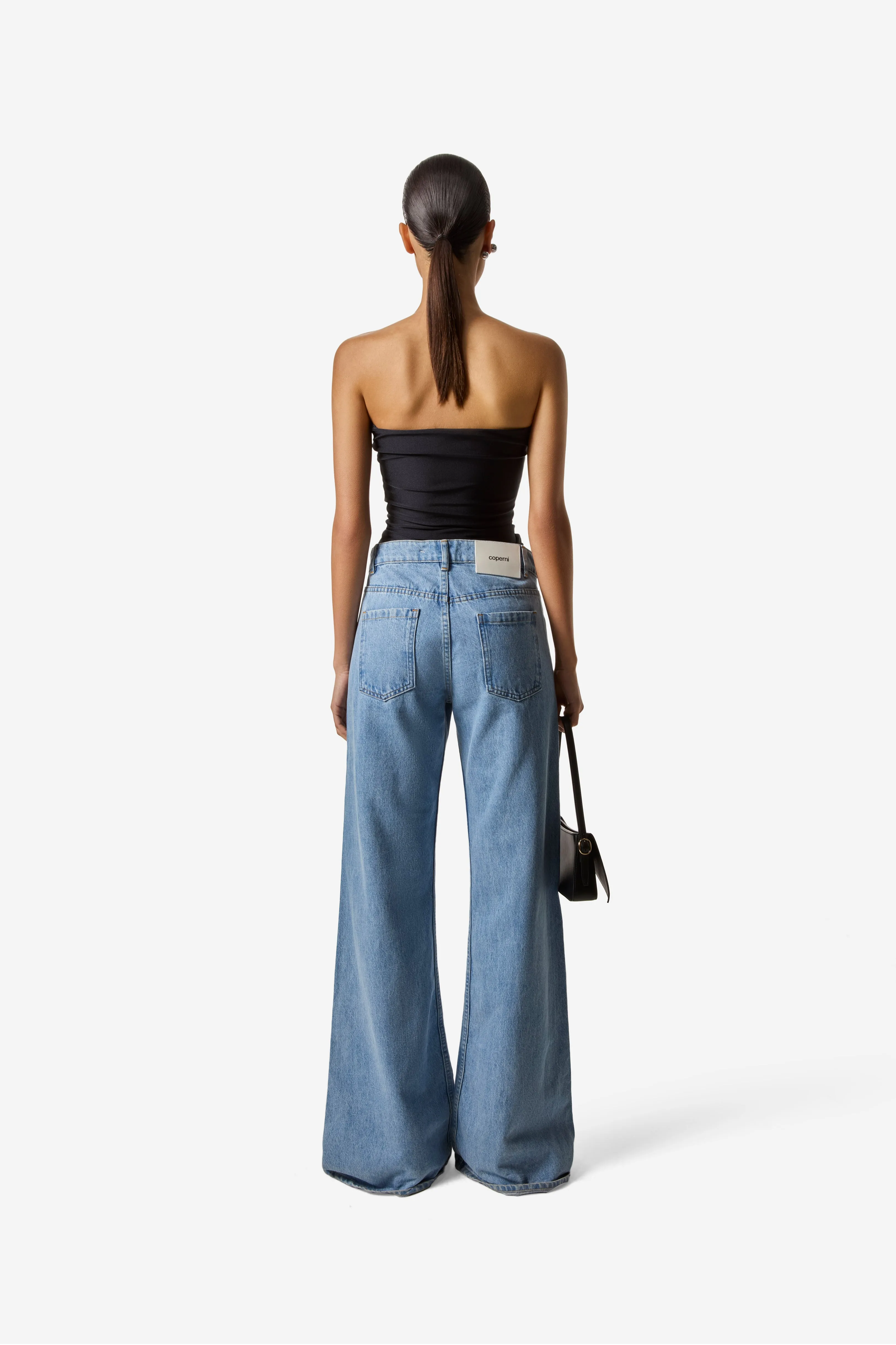 Jersey Knotted Gala Top
