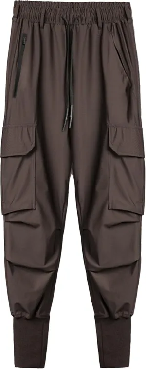 JEShifangjiusu Mens Hiking Chino Pants Lightweight Slim Fit Stretch Work Tapered Pants Casual Golf Workout Jogging Trousers