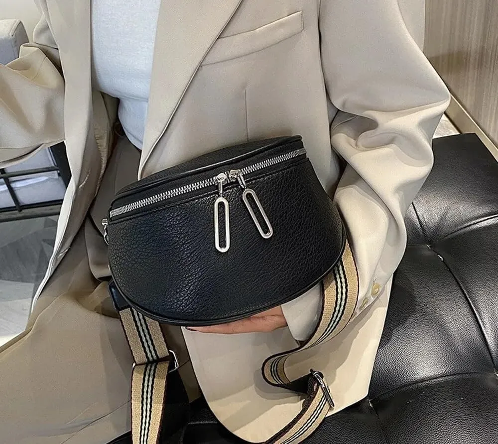 JSEIAJB Women Tote Bag PU Women's Purse Crossbody Bags Female Fashion Handbag Hobos Bag Messenger Bag