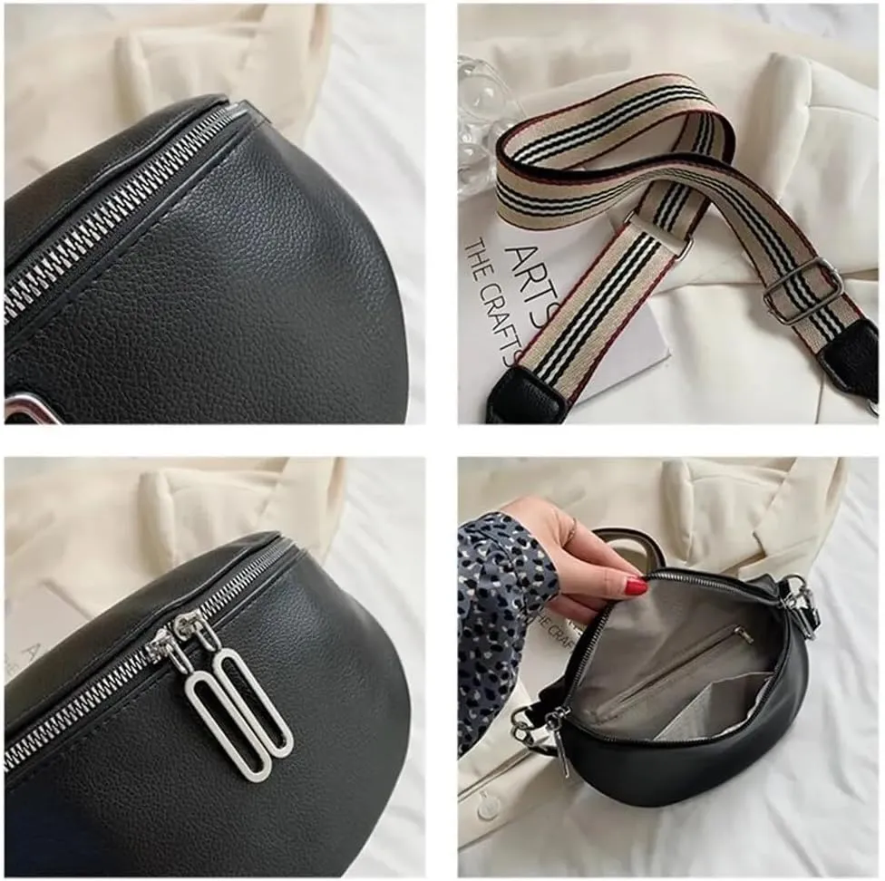 JSEIAJB Women Tote Bag PU Women's Purse Crossbody Bags Female Fashion Handbag Hobos Bag Messenger Bag