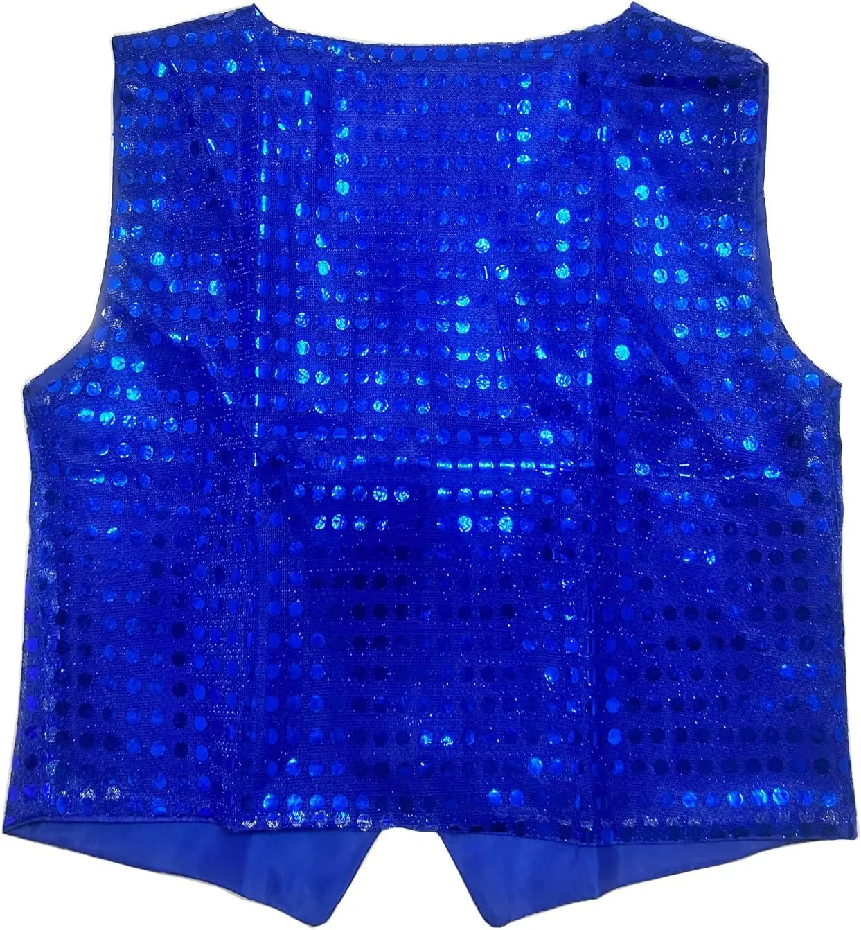 Kids Boys Girls Sequined Dance Hip Hop Performance Party Costume Vests Jacket Waistcoat