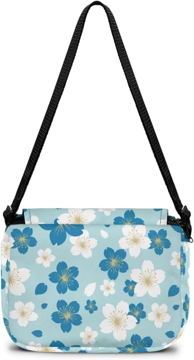 Kids Fashion Crossbody Purse Lightweight Messenger Bag with Zipper and Adjustable Strap for School Travel