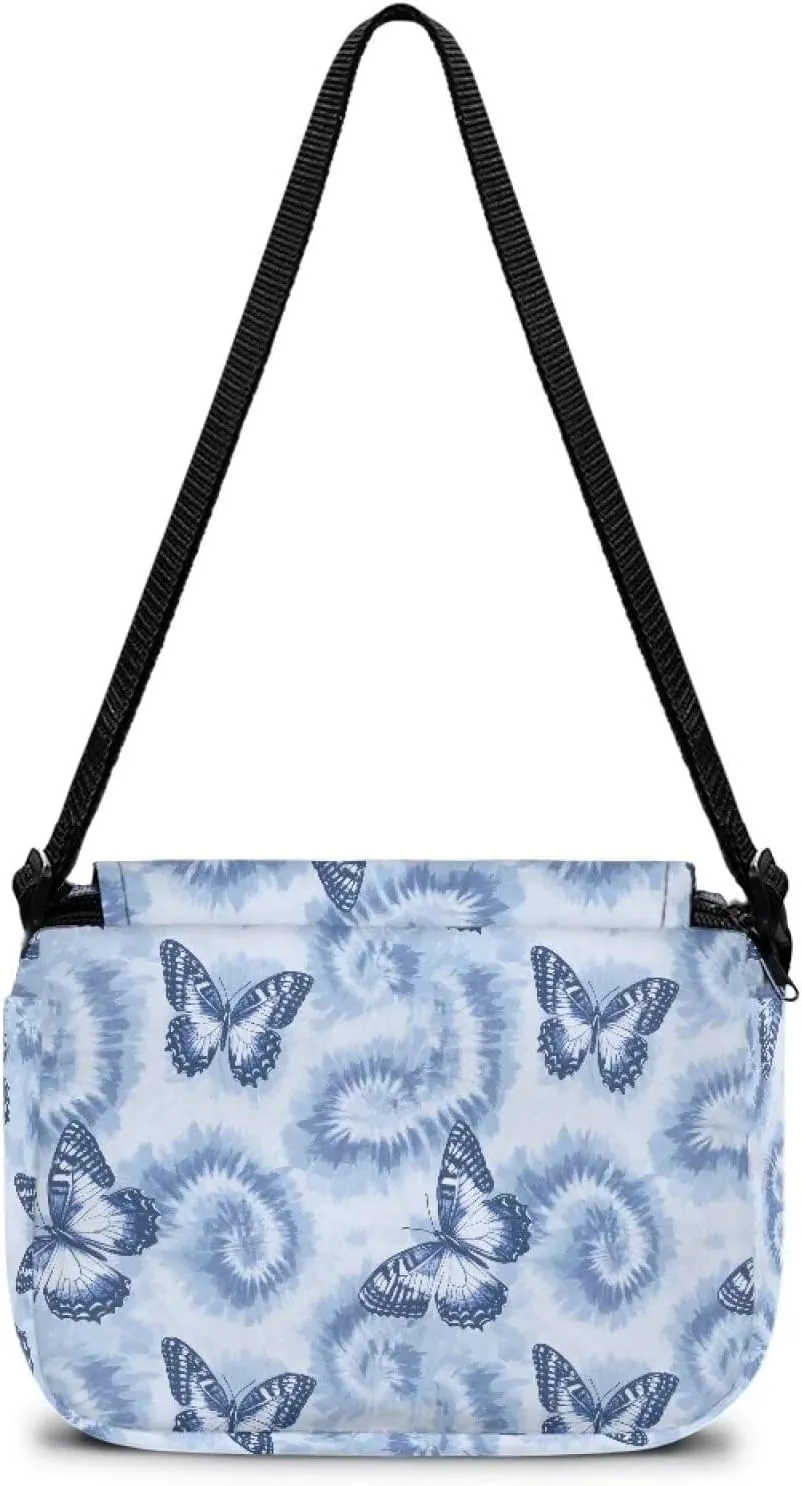 Kids Fashion Crossbody Purse Lightweight Messenger Bag with Zipper and Adjustable Strap for School Travel