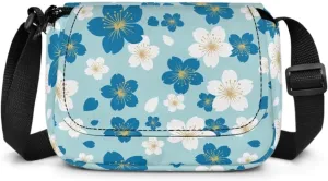 Kids Fashion Crossbody Purse Lightweight Messenger Bag with Zipper and Adjustable Strap for School Travel