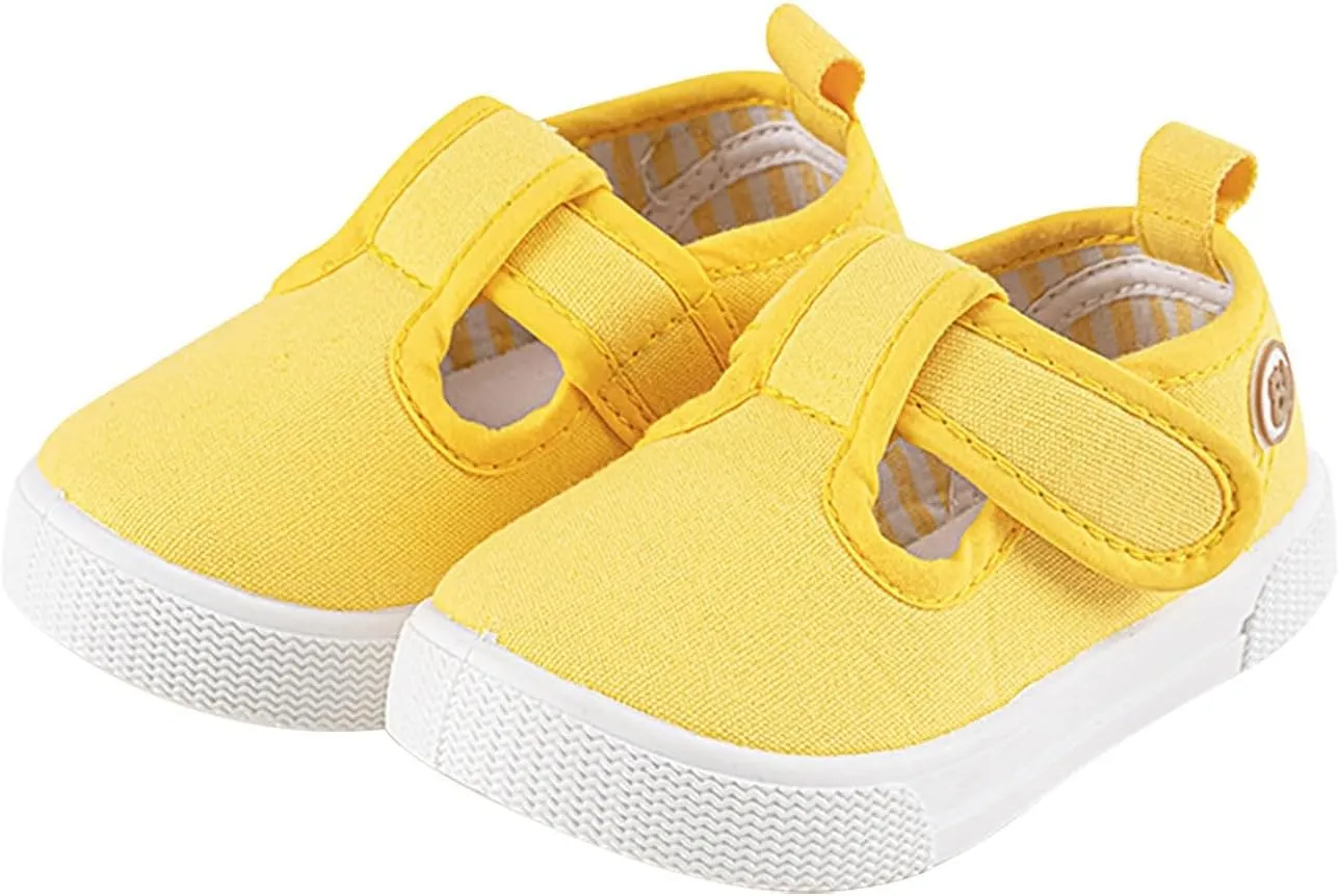 Kids Shoes Toddler Baby Boy Girl Shoes Flat Shoes Bao Head One Foot Off Girl Canvas Shoes Toddler Running Shoes Girls