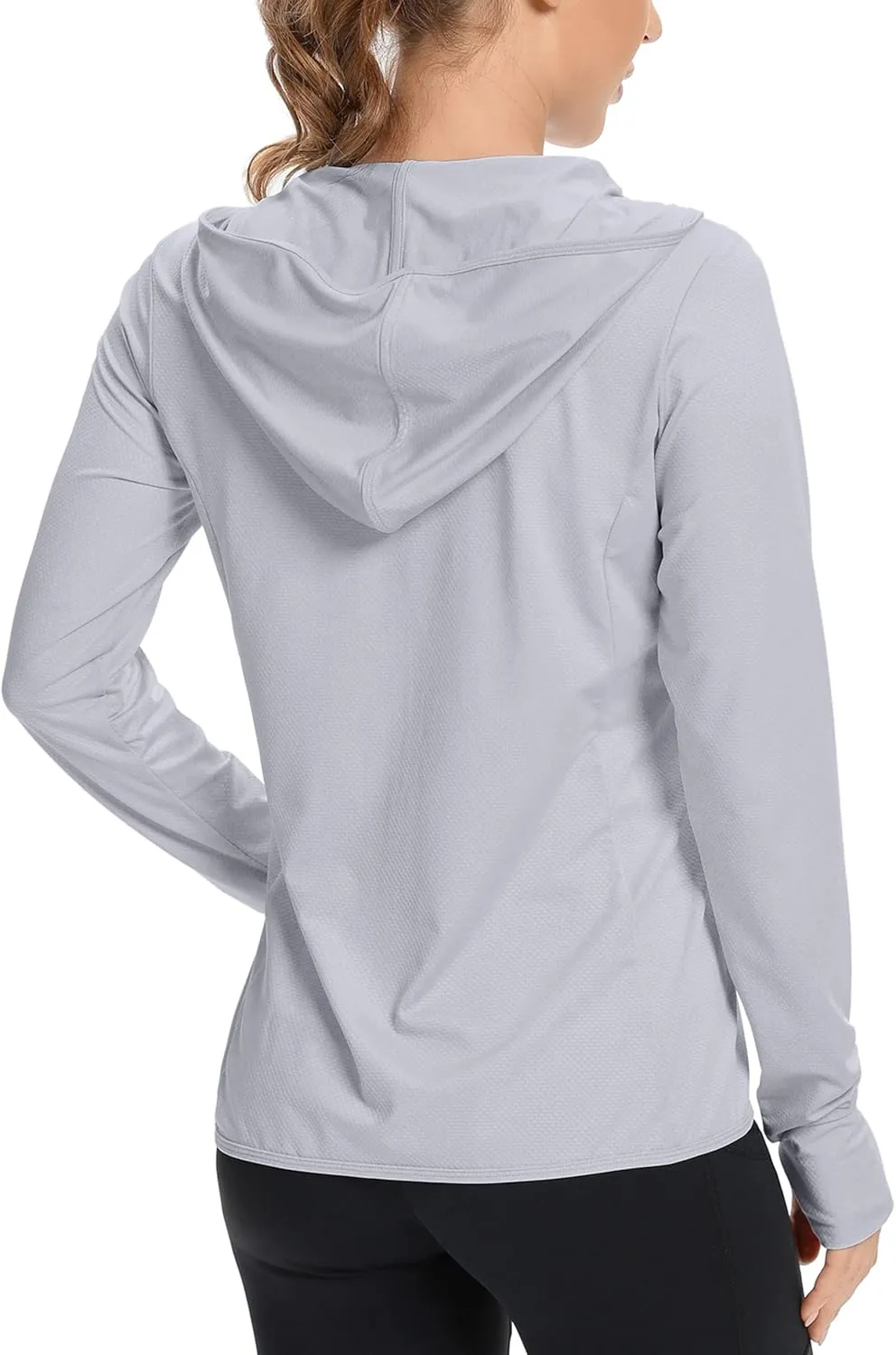 KPSUN Women's UPF 50  UV Sun Protection Clothing Zip Up Hoodie SPF Long Sleeve Sun Shirt Fishing Hiking Outdoor Jacket