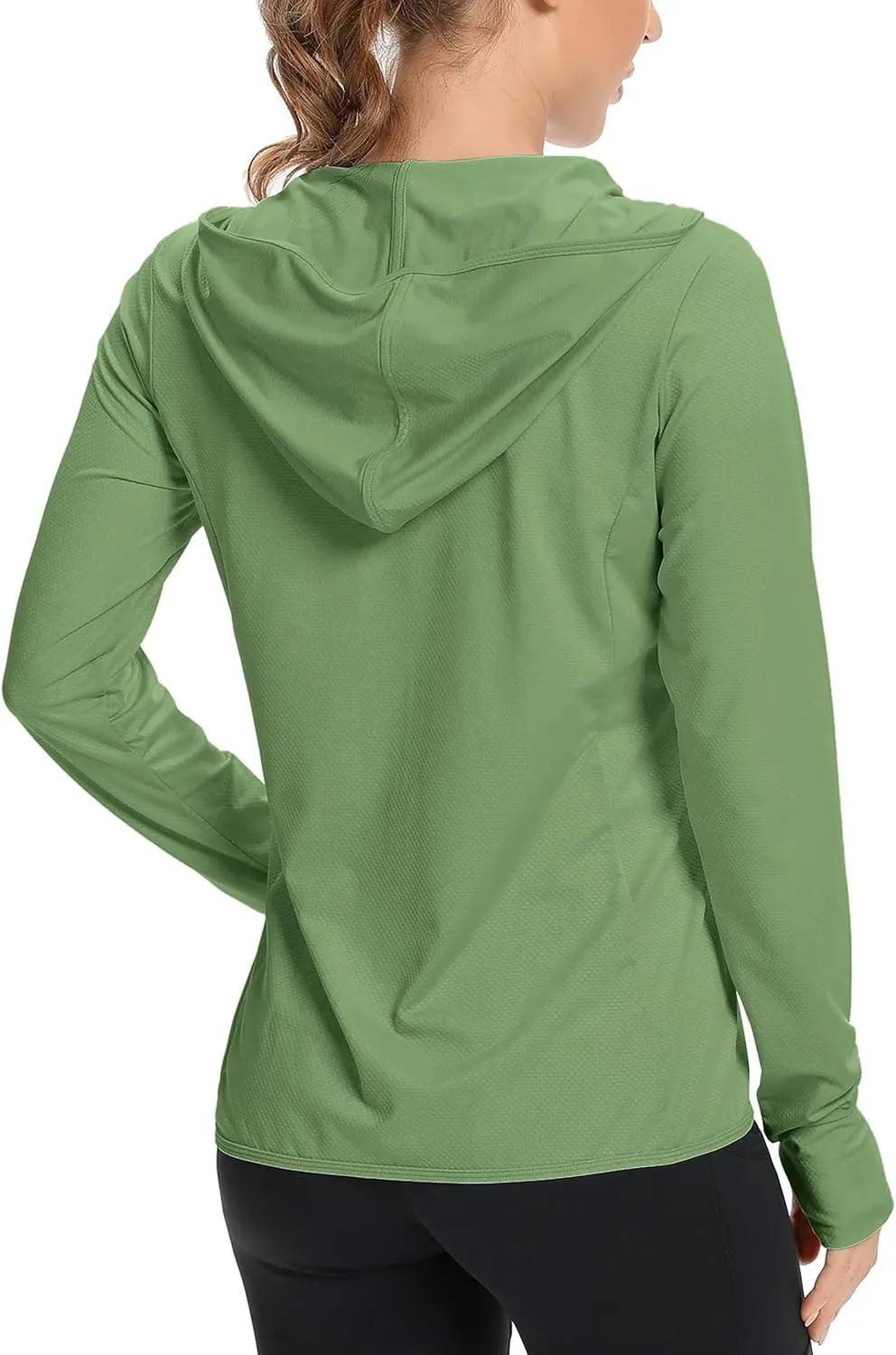 KPSUN Women's UPF 50  UV Sun Protection Clothing Zip Up Hoodie SPF Long Sleeve Sun Shirt Fishing Hiking Outdoor Jacket