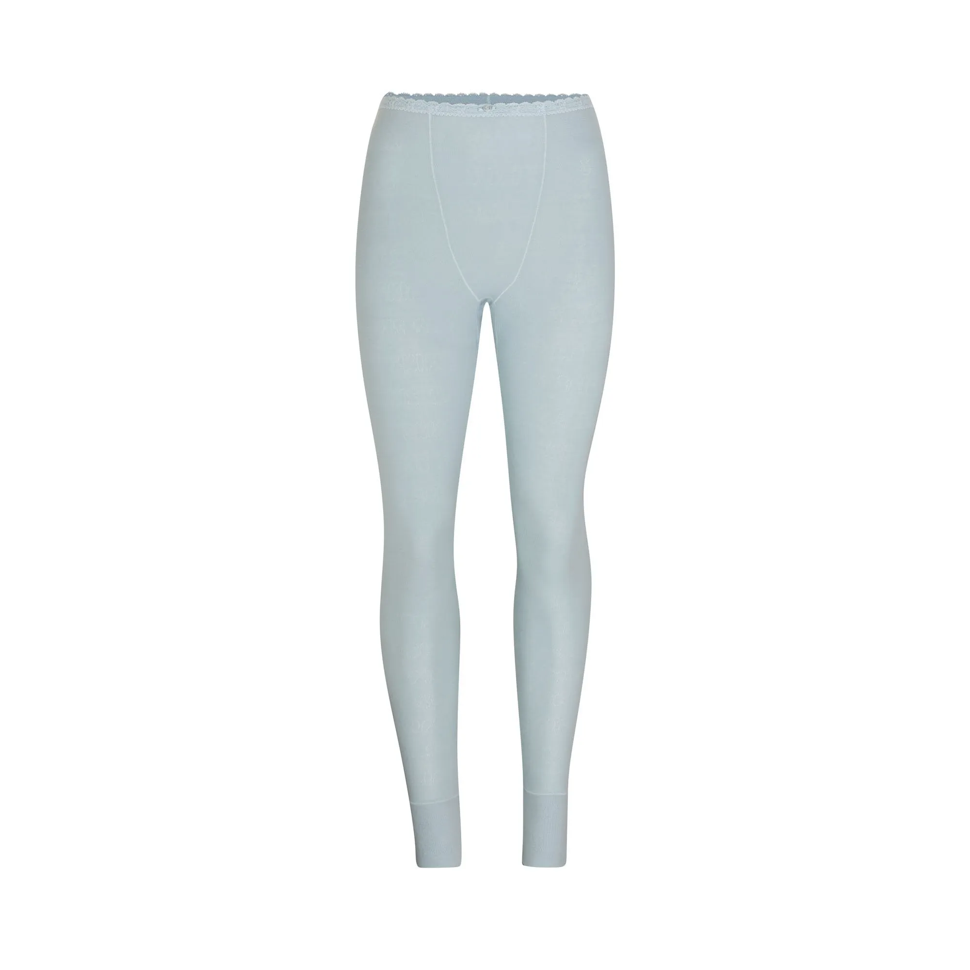 LACE POINTELLE LEGGING | SKY
