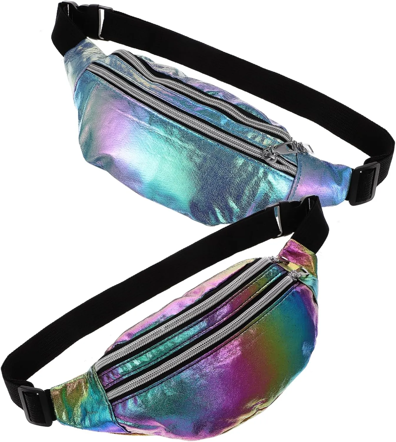 LIFKOME Fashion Crossbody Fanny Pack for Women Adjustable Waist Bag Cell Phone Compartment