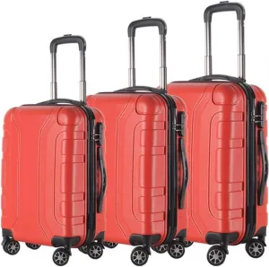 Lightweight Suitcases 3pcs Luggage Sets Wear-Resistance 20/24/28inch Lightweight Suitcase Spinner Wheels Suitcase Trolley