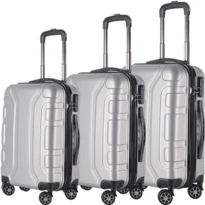 Lightweight Suitcases 3pcs Luggage Sets Wear-Resistance 20/24/28inch Lightweight Suitcase Spinner Wheels Suitcase Trolley