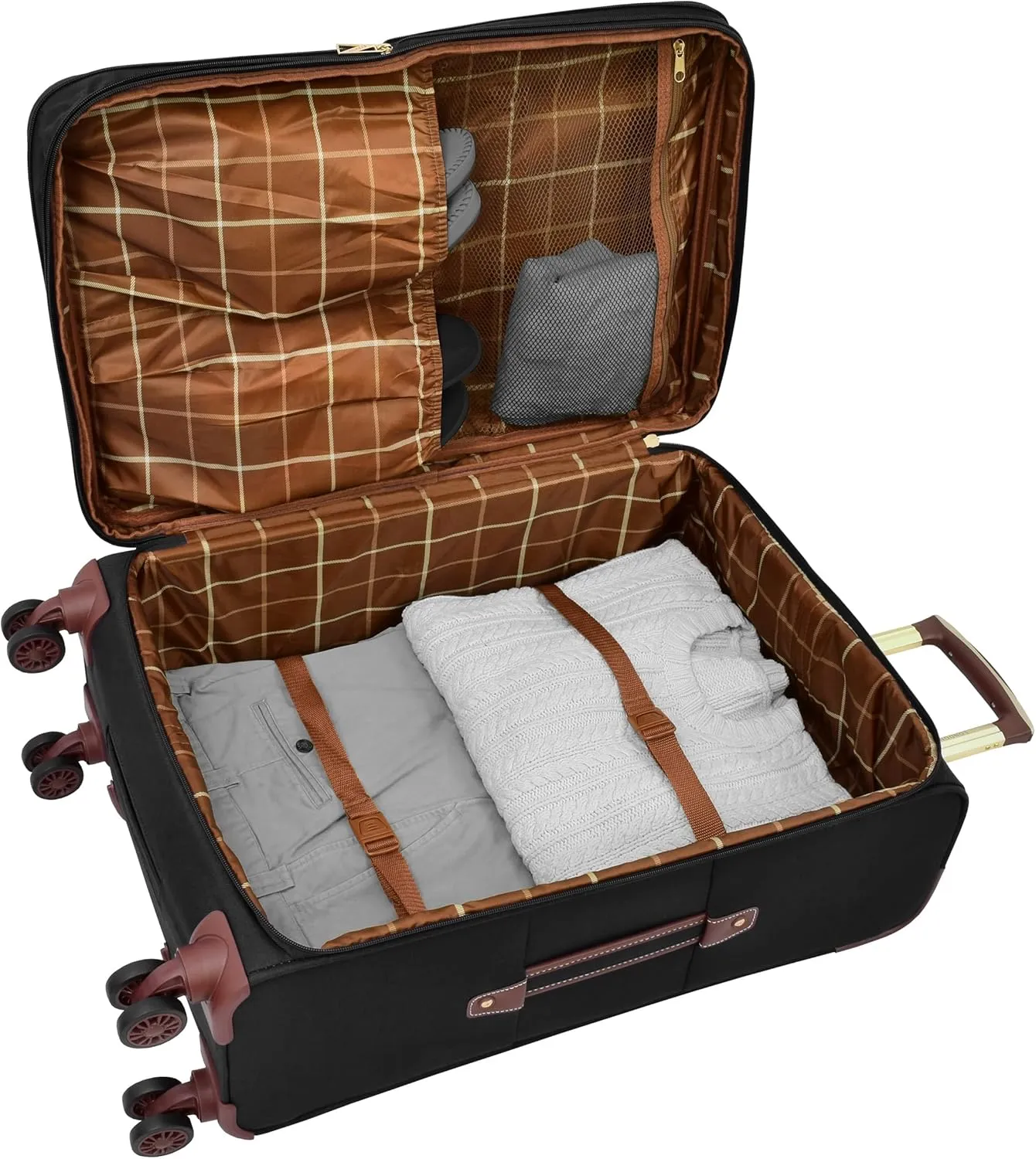 London Fog Westminster Expandable Spinner, 25-Inch
