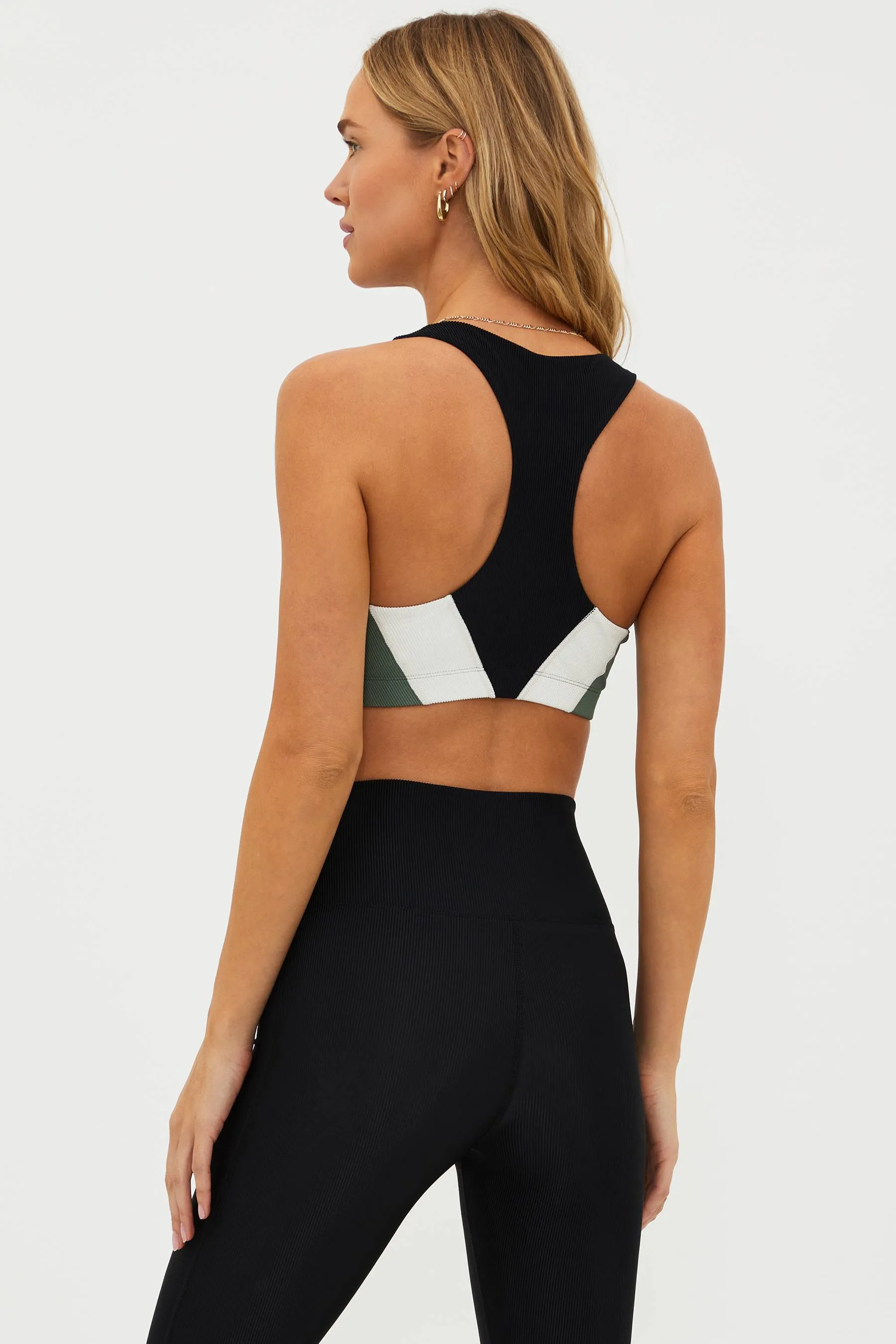 Lucia Top Queen Palm Colorblock