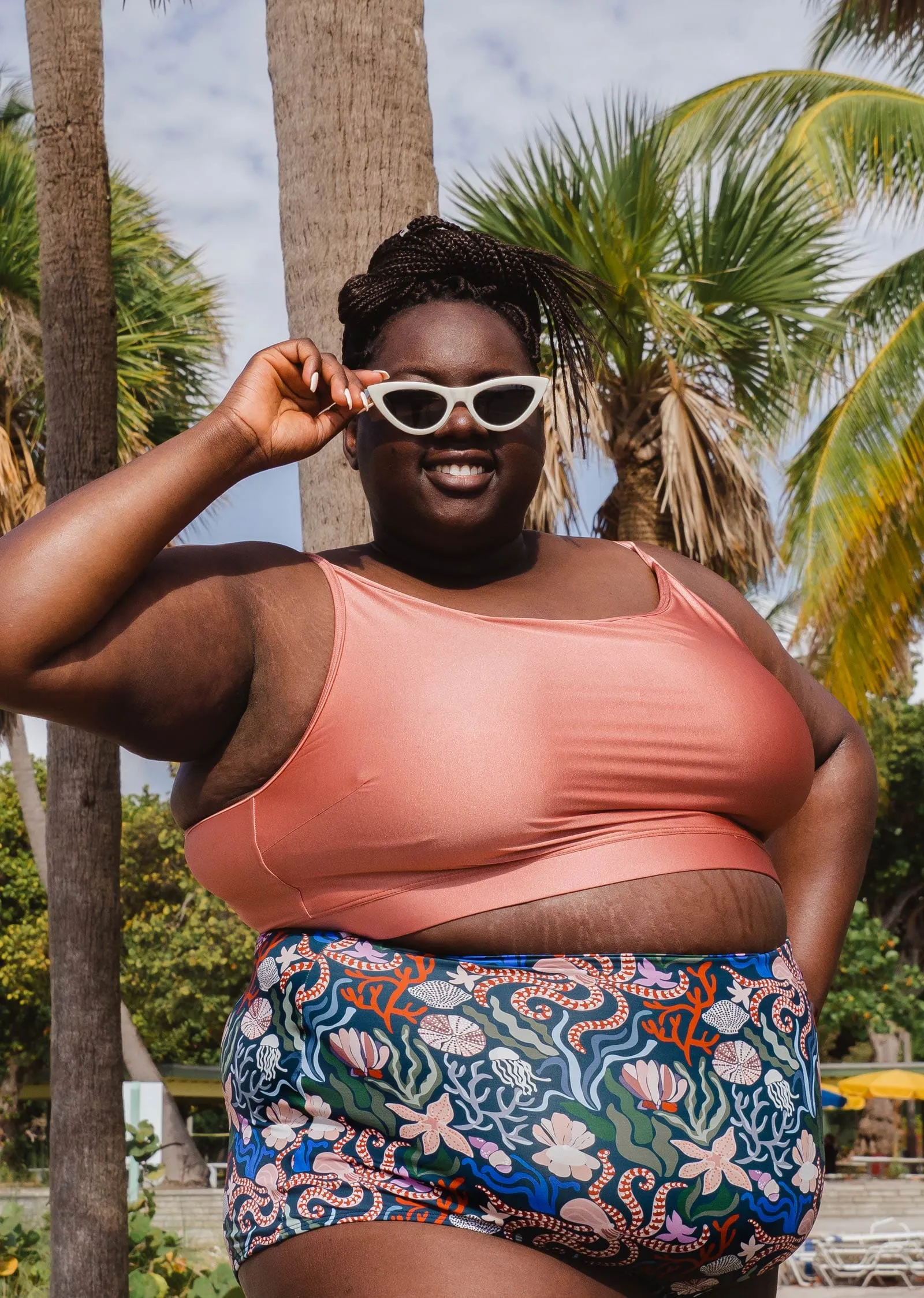 Mango Sunset Bralette Bikini Top