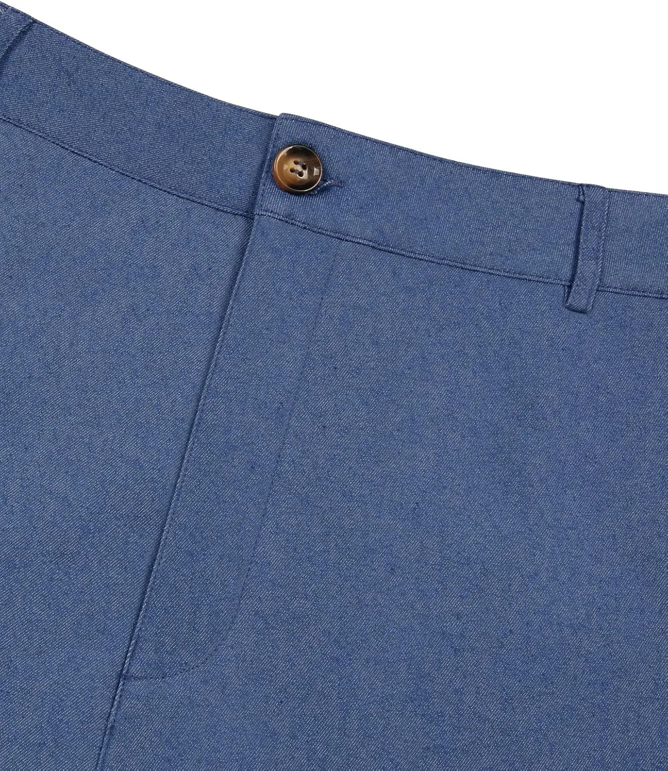 Men's Fashion Dress Pants Stretch Slim Fit Flat-Front Skinny Casual Pants Business Golf Chinos Pants