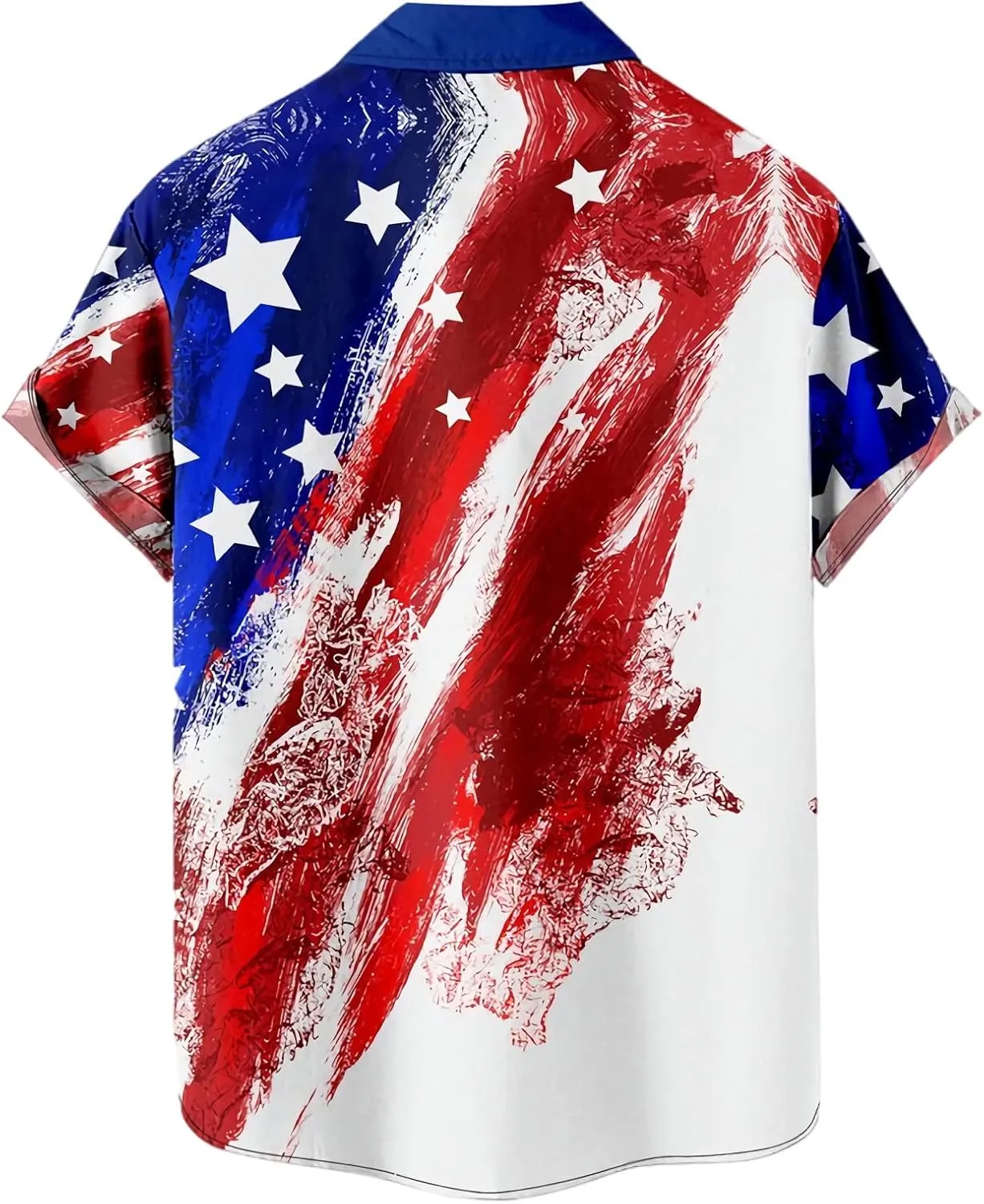 Men's Short Sleeve Button Down Bowling Shirts Hawaiian Casual Printed Summer Regular Fit Beach Aloha Shirt