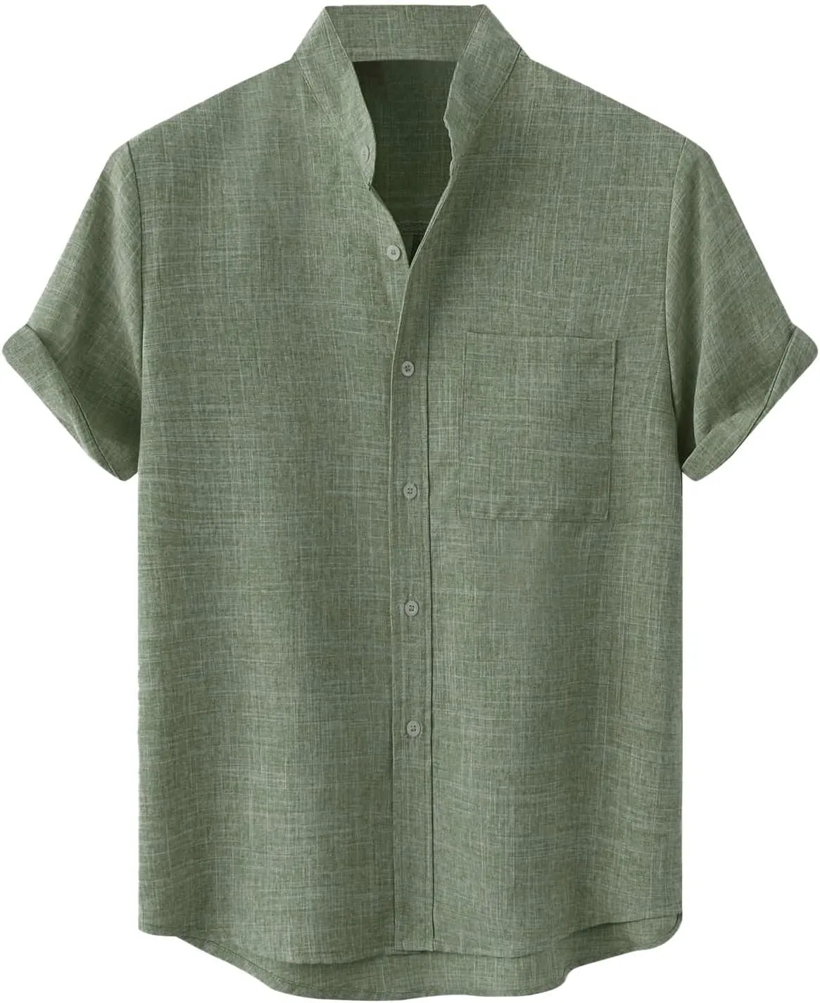 Mens Short Sleeve Button Down Shirts Textured Wrinkle Free Business Casual Work Dress Shirt Summer Tshirt Outfits Clothes