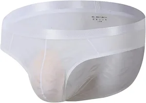 Men's Stretch Underwear Support Briefs Wide Waistband Multipack Y Briefs for Men