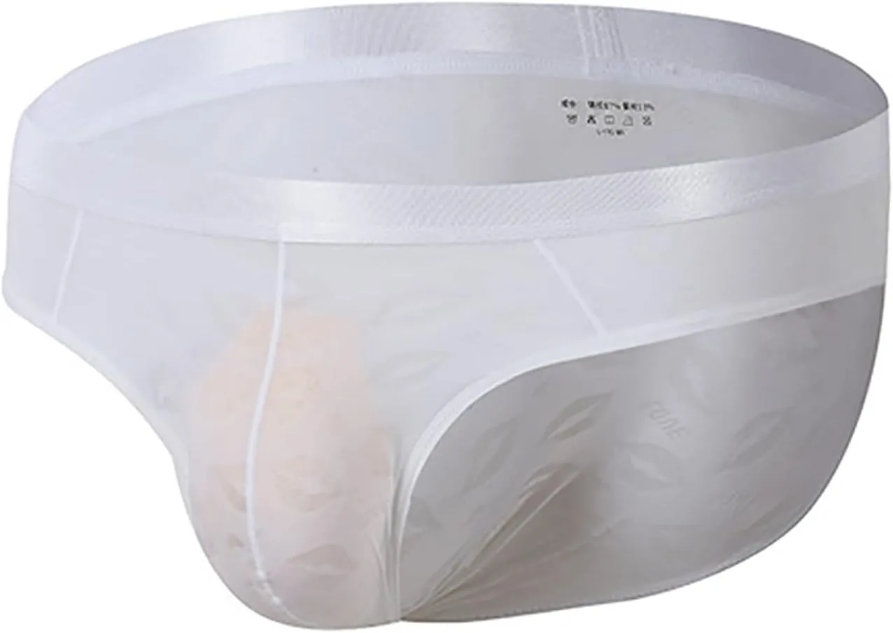 Men's Stretch Underwear Support Briefs Wide Waistband Multipack Y Briefs for Men