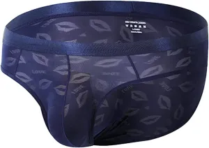 Men's Stretch Underwear Support Briefs Wide Waistband Multipack Y Briefs for Men