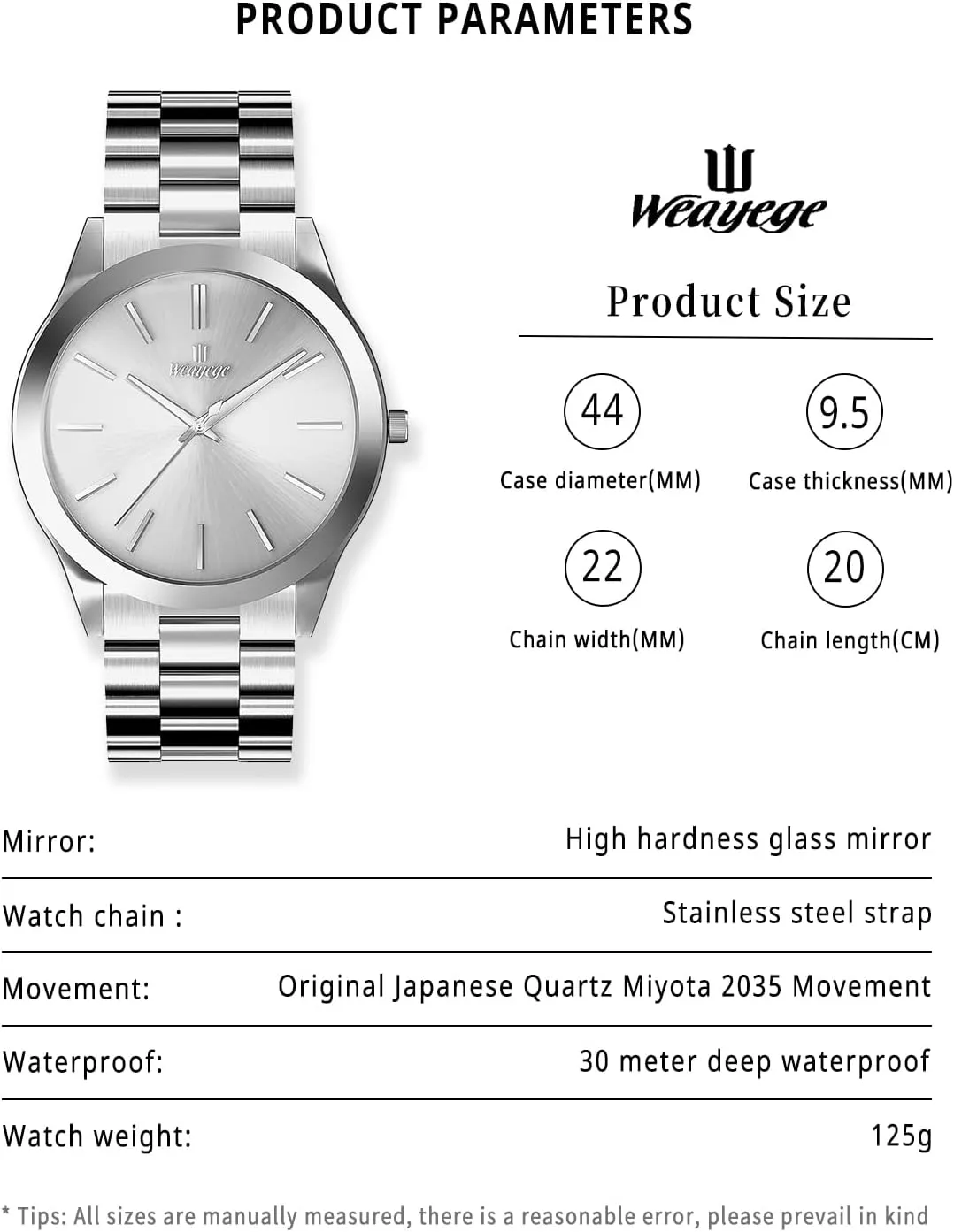 Mens Watches,Classical Stainless Steel Men's Wrist Watches,Fashion Minimalist Business Men's Wrist Watches Luxury Quartz Waterproof Watches Bussiness Watches for Men,Gifts for Men