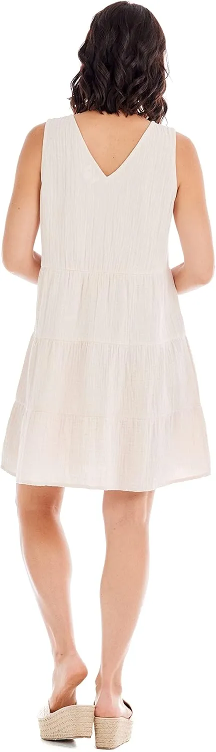 Mud Pie Women's Mindy Tiered Dress