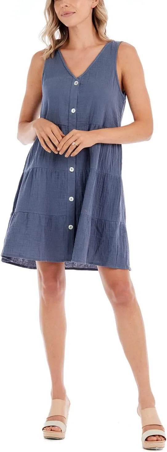 Mud Pie Women's Mindy Tiered Dress