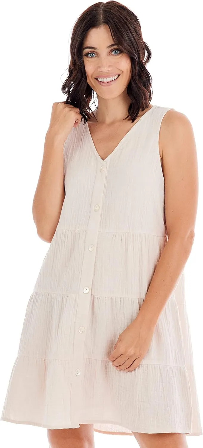 Mud Pie Women's Mindy Tiered Dress