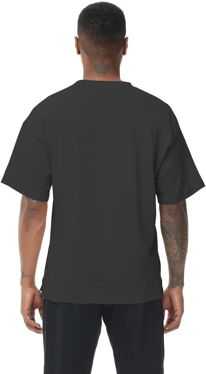 Muscle Killer 1/2pack Mens T Shirt Gym Workout Dry Fit Short Sleeve Athletic Fitness Crew Neck Tee Shirts Casual Loose Fit