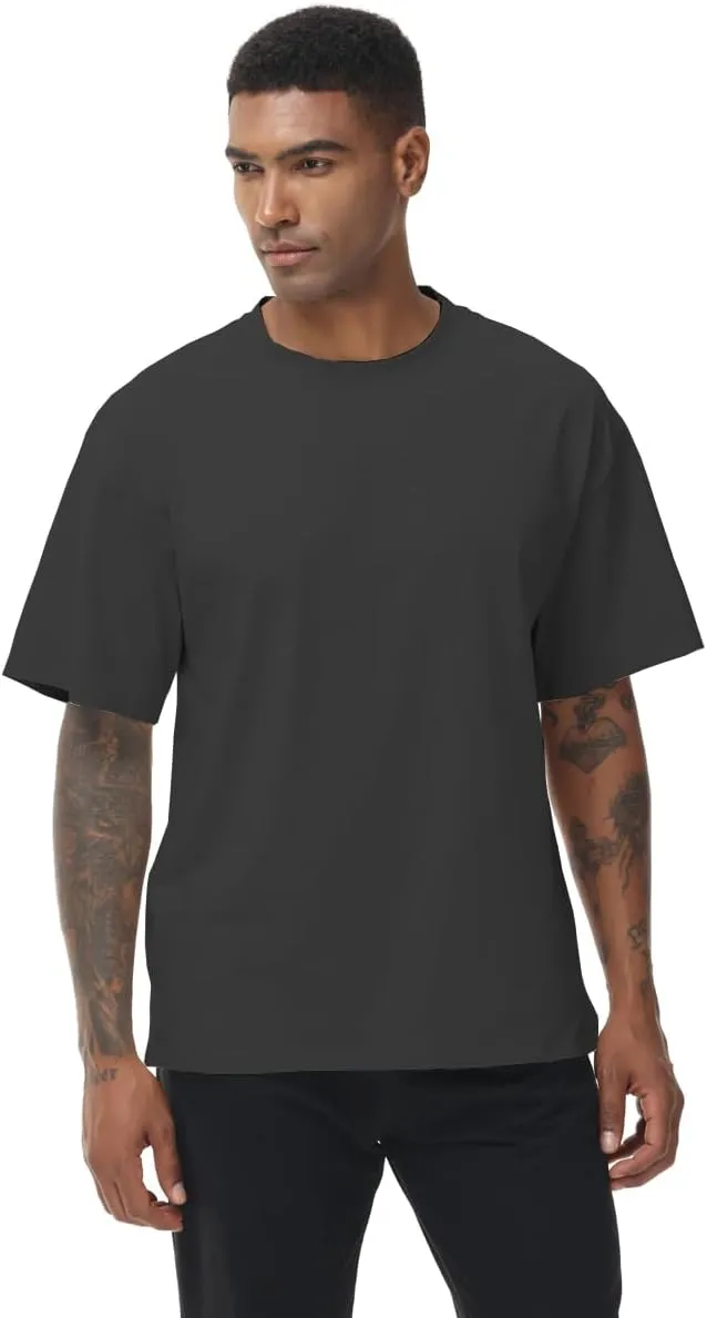 Muscle Killer 1/2pack Mens T Shirt Gym Workout Dry Fit Short Sleeve Athletic Fitness Crew Neck Tee Shirts Casual Loose Fit
